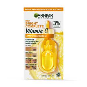 GARNIER Bright Complete Ampoule Vitamin C Hiperpigmentasi Serum Wajah Whitening Serum BY AILIN