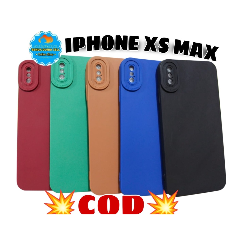 FOR IPHONE X XS, XR, XS MAX - SOFTCASE PRO KAMERA PC FOR IPHONE XS MAX // X / XS // XR - BDC