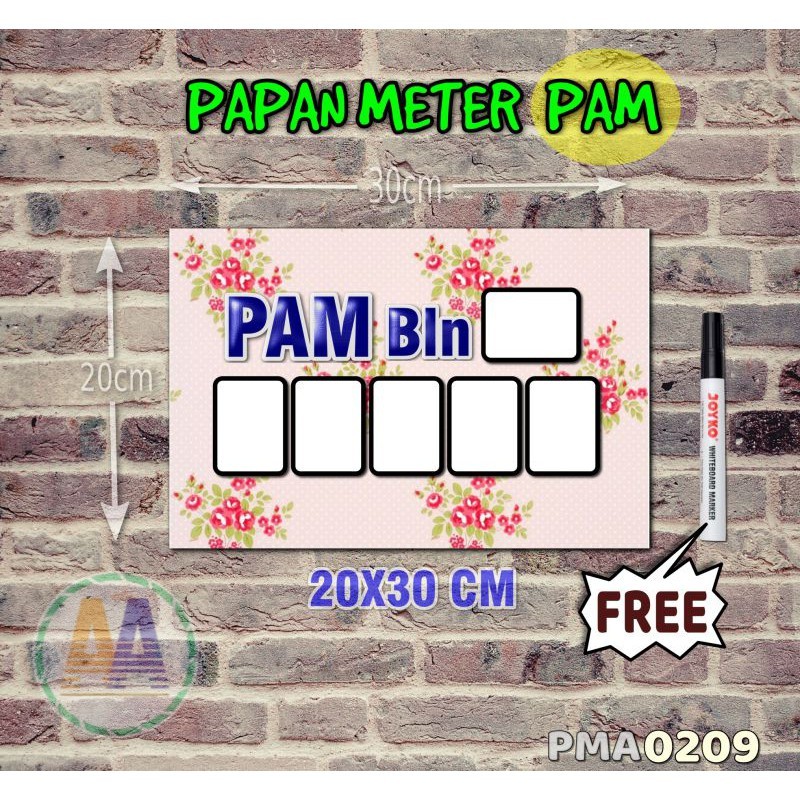

Papan Meter Listrik PLN PAM motif Unik - Shabby 09 - Toko2A