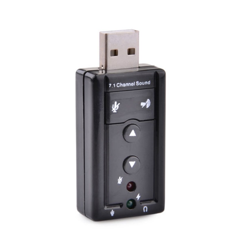 Trend-Universal Usb Sound 7.1 Plus Volume - Hitam