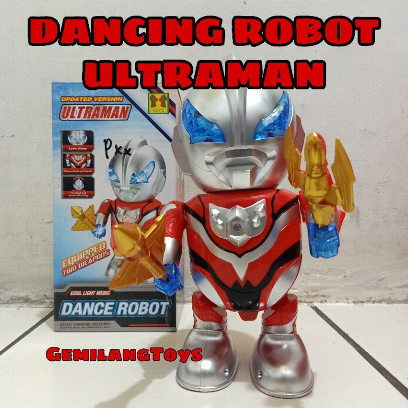 DANCING ROBOT ULTRAMAN/ROBOT JOGET ULTRAMAN
