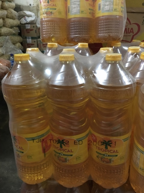 Minyak Tropical dus 2L x 6btl / Minyak Goreng Tropical Karton 2 liter x 6 bungkus refill botol