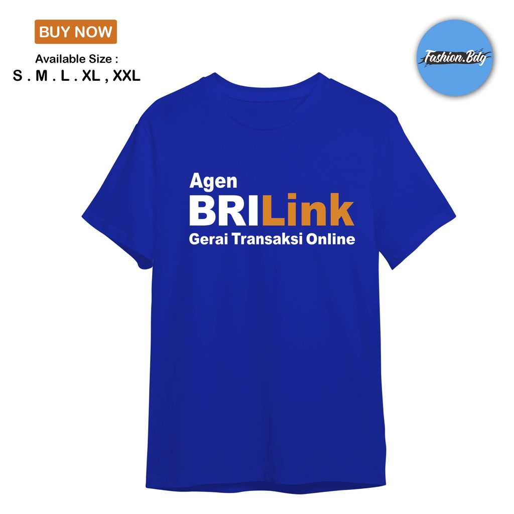 BAJU KAOS AGEN BRILINK GERAI TRANSAKSI ONLINE KATUN COMBED 30S TERLARIS