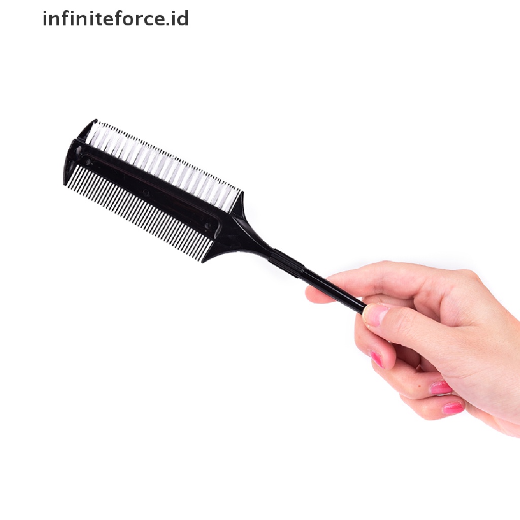 (Infiniteforce.Id) Sisir Pewarna Rambut Profesional Dua Sisi