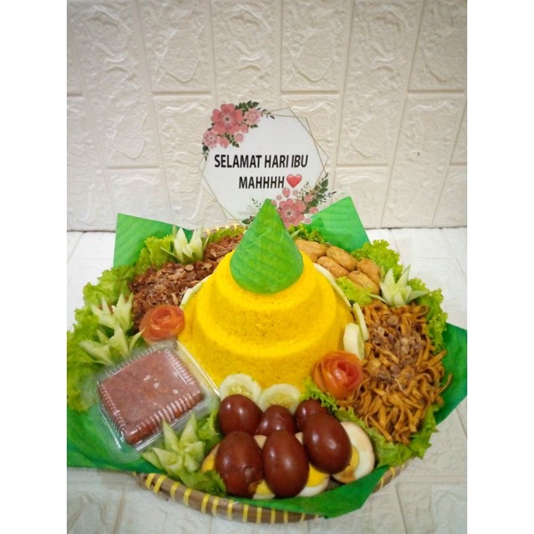 NASI TUMPENG JUMBO + NASI KARAKTER HOKBEN