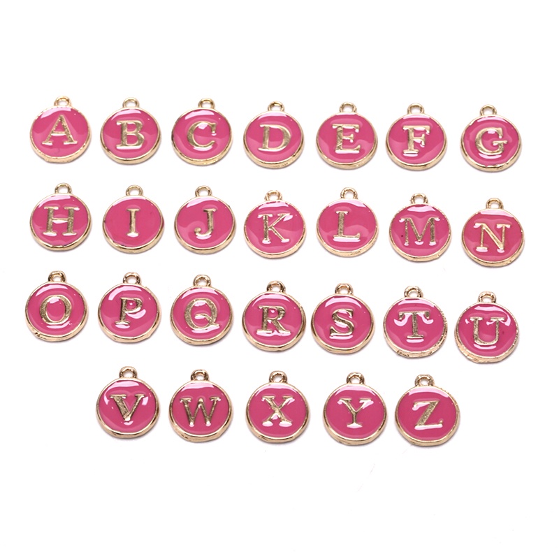 26pcs Gelang Desain Huruf Alfabet