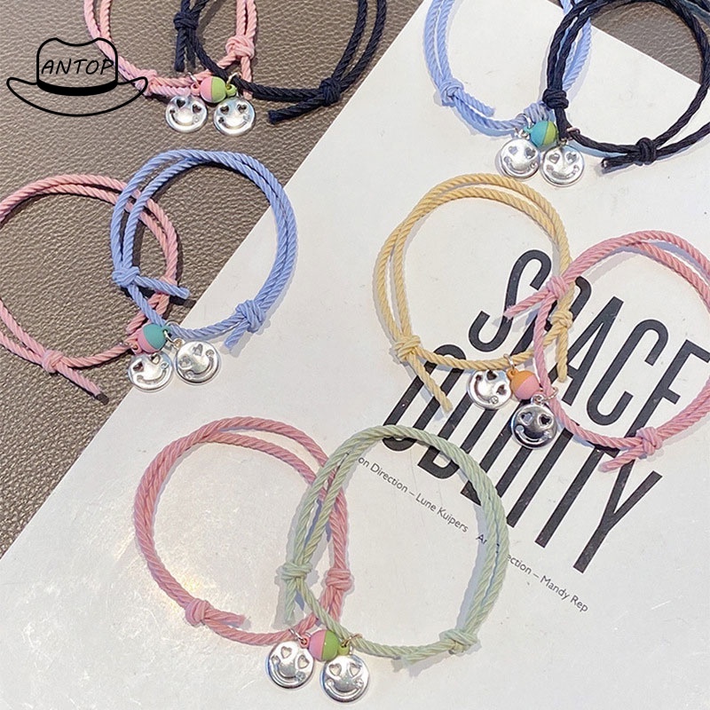 Gelang Magnet Pasangan Korea Lucu Aksesoris Hadiah Gelang ANTOP