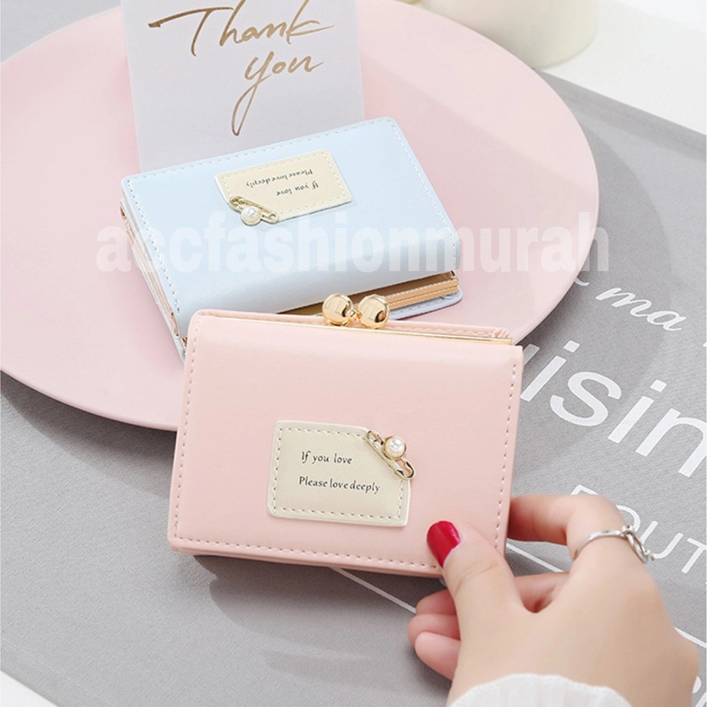 DOMPET FASHION Dompet wanita import mini KC142 dompet lipat dompet koin dompet import