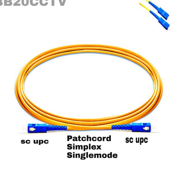 ➯ KABEL PATCHCORD FIBER OPTIC SC-SC 20M ✯