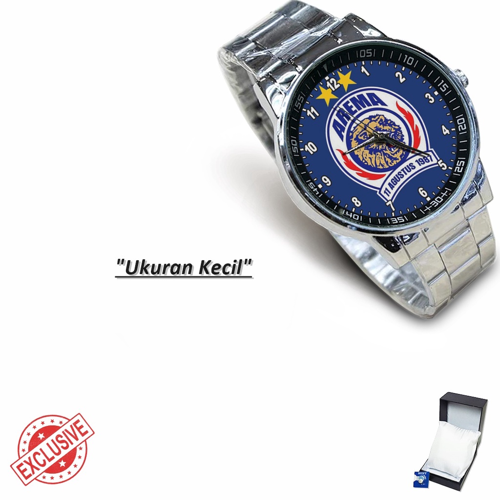 Jam Tangan Rantai Couple AREMA 11 AGUSTUS 1987 - 3 (Awesome)