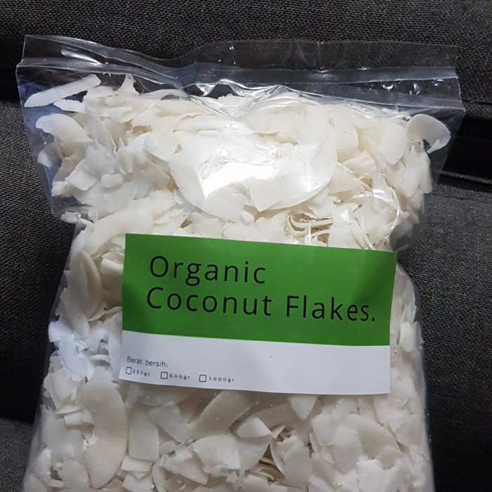 

NEW ARRIVAL - COCONUT FLAKES ORGANIC 1KG/KELAPA SERUT KERING 1KG