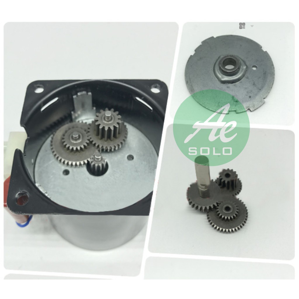 Miniature AC Low Speed Gear Motor Synchronous Motor 14W 220V 2.5RPM 5RPM 10RPM 15RPM 20RPM 50RPM