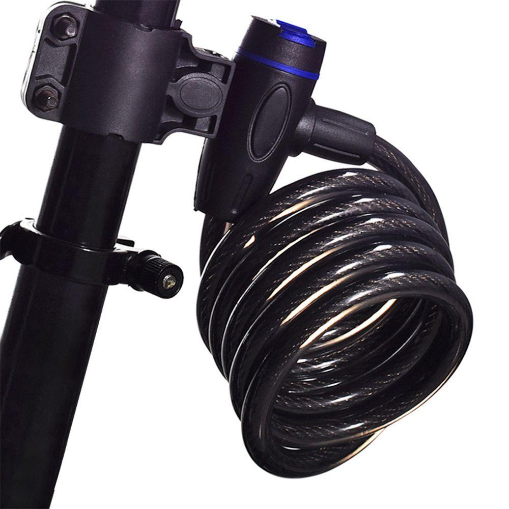 R-FLOWER Kunci Sepeda Universal Lock with Keys Peralatan Kabel Baja Pengaman Sepeda Lock Chains