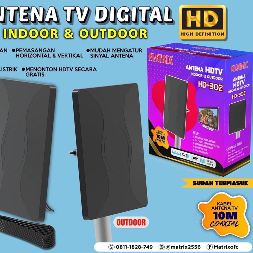 ✲ Matrix Antena Digital HD-302 ➲