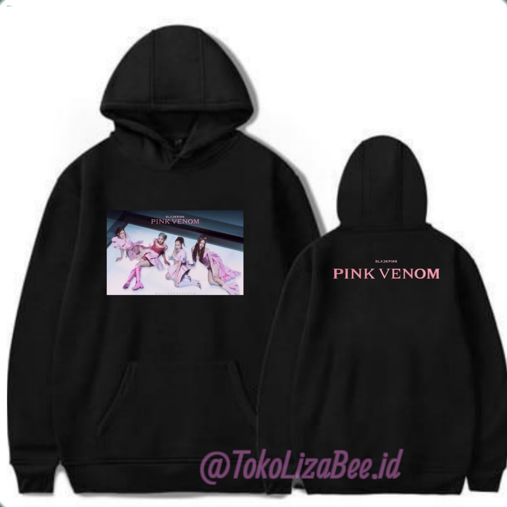 Hoodie kpop blackpink pink venom (M-3XL) oversize korean style album terbaru lisa jennie rose jisoo hodie blackpink oversize original premium anak dewasa jaket kpop korean blackpink pink venom bahan fleece tebal murah sweater kpop blackpink pink venom XXL