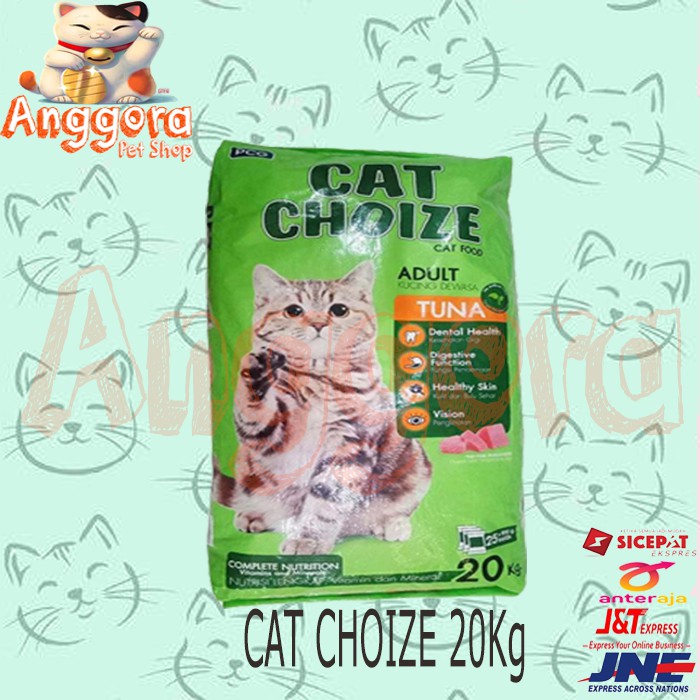 Makanan Kucing kering murah CAT CHOIZE 20kg All Varian ( EKSPEDISI )