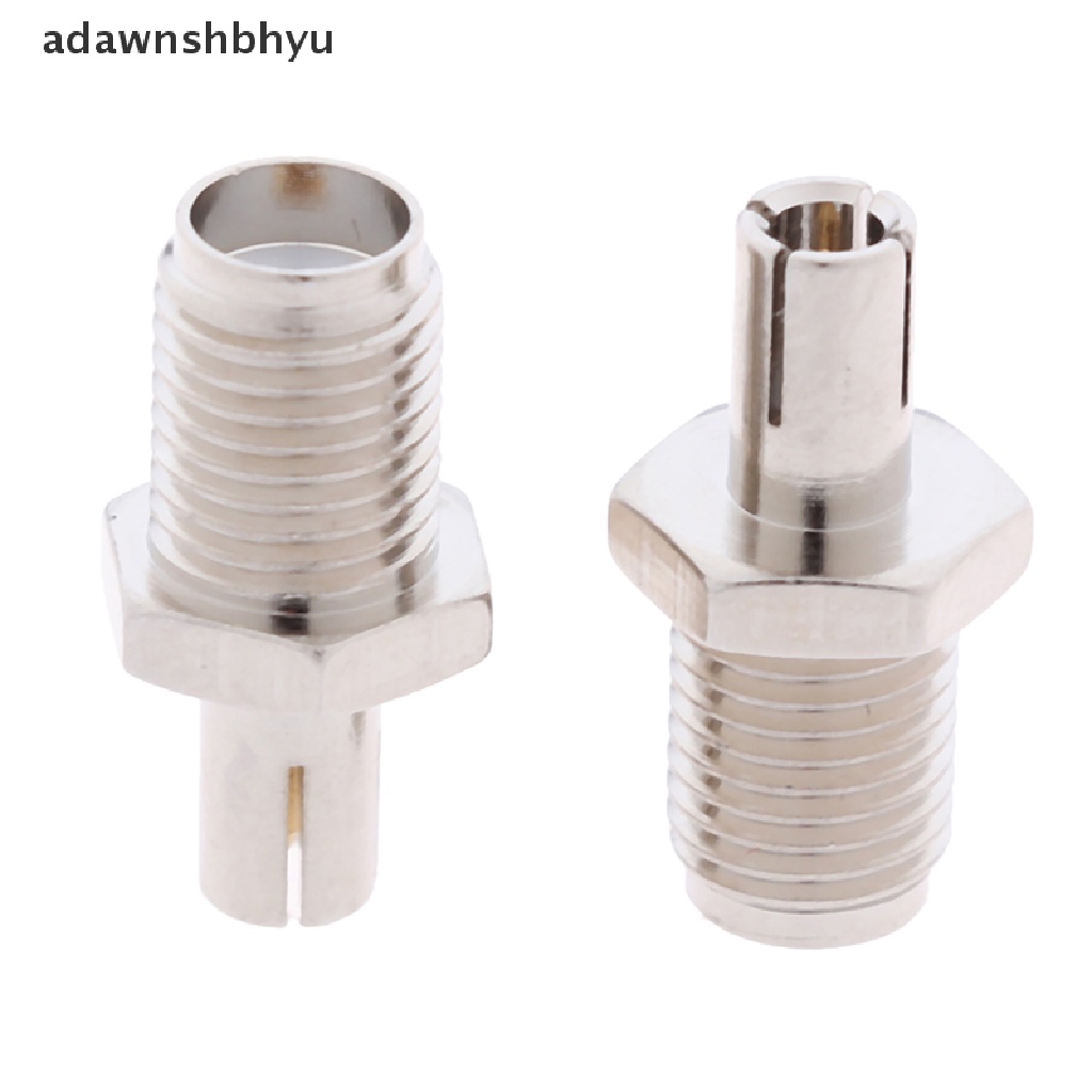 2pcs Adaptor Konektor Rf Coaxial Jack Sma Female Ke Ts9 Male