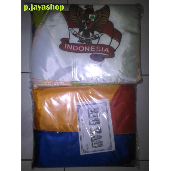 GROSIR umbul umbul warna warni dan merah putih 8 mata + garuda