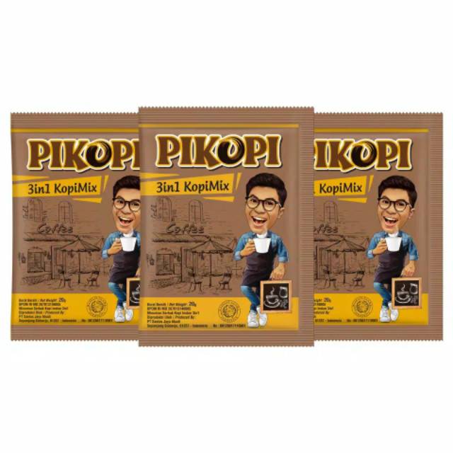 Pikopi Sachet | Kopi Murah | 1 Sachet 1 Pcs