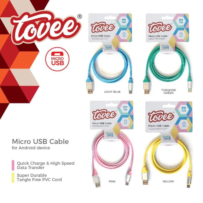 KABEL TOVEE SPORT 100CM MICRO