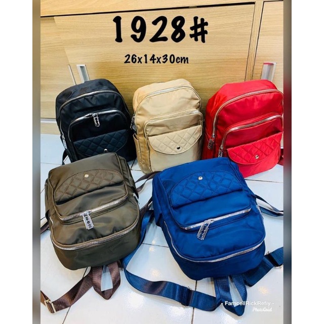 TAS RANSEL BACKPACK WANITA IMPORT KOREA 1928 TERBARU TERMURAH