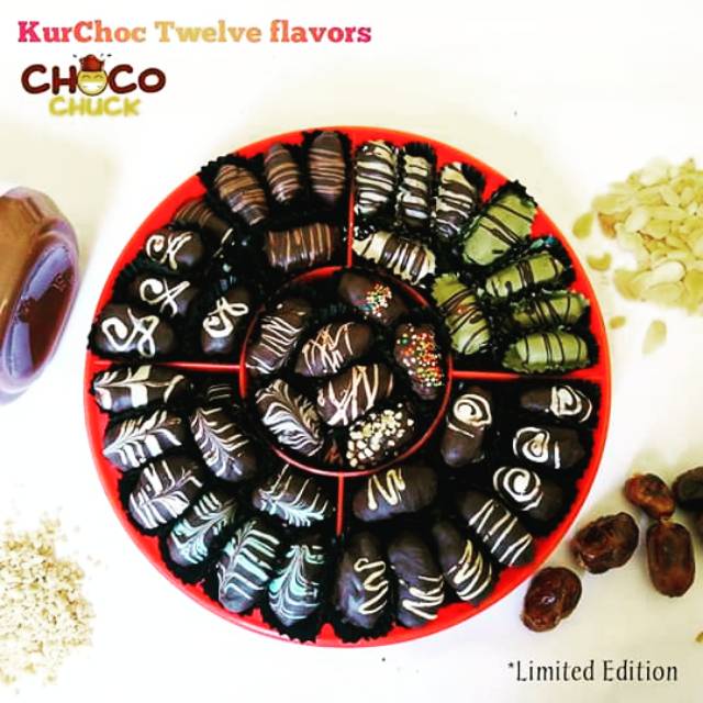 

KurChoc KurCok kurma coklat chocochuck Twelve Flavors 12 rasa