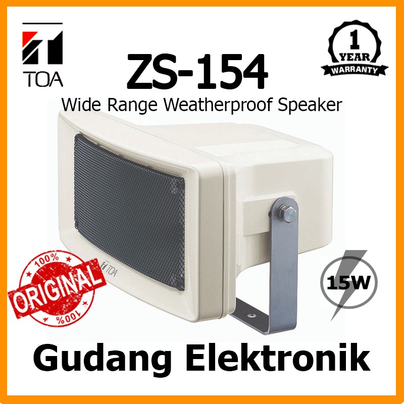 Jual Speaker Wide Range TOA ZS 154 Speaker Outdoor Shopee Indonesia