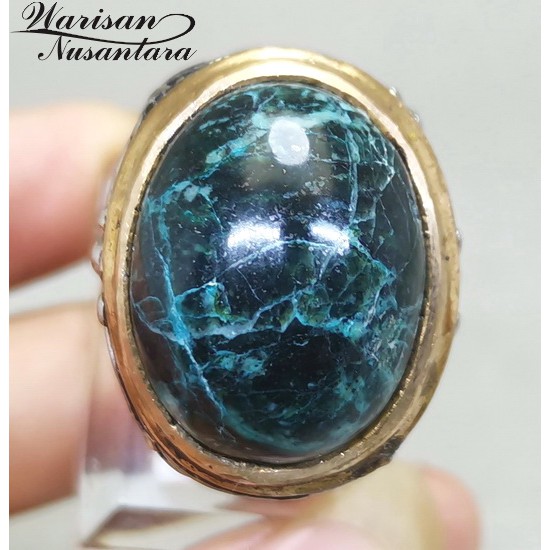 Cincin Batu Iron Badar Besi Asli Alami