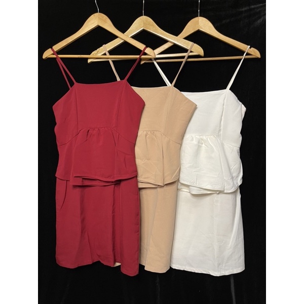 Dress Tali Spaghetti Rample