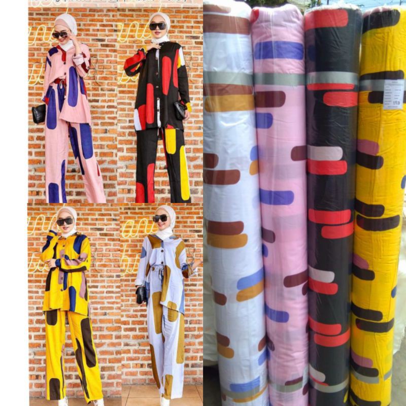 setelan rayon terbaru nagita