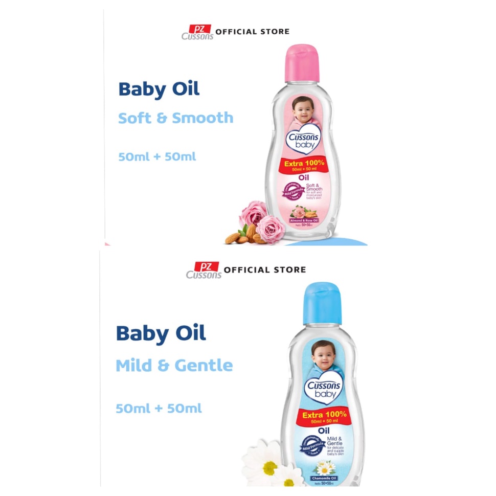 Cussons Baby Oil 50+50 ML Minyak Pelembab Kulit Tubuh Bayi Termurah By Lidya Mom And Baby