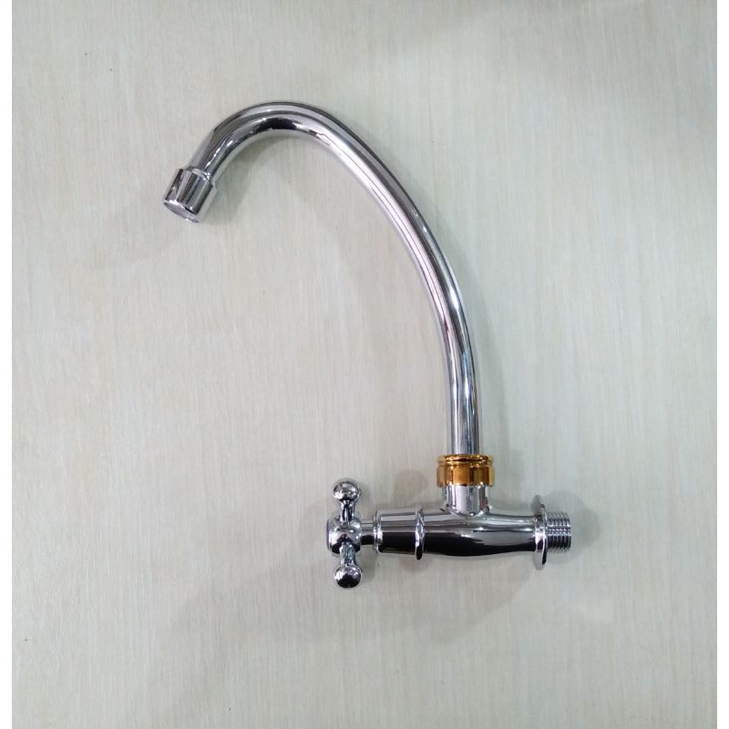 Kran tembok onda V631GCA leher angsa cuci piring