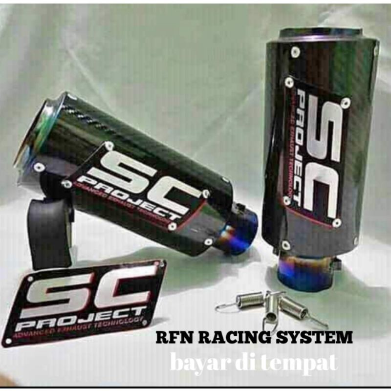 SLENCER SILINCER SILINCER SC PROJECT KARBON VIXION R OLD SONIC SUPRA GTR R 15 V2 V3 JUPITER MX KING