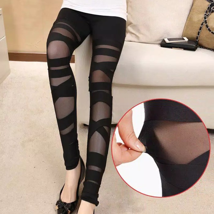 LG0002 - Women Leggings Halloween Gothic Legging Slim Elastic Bandage