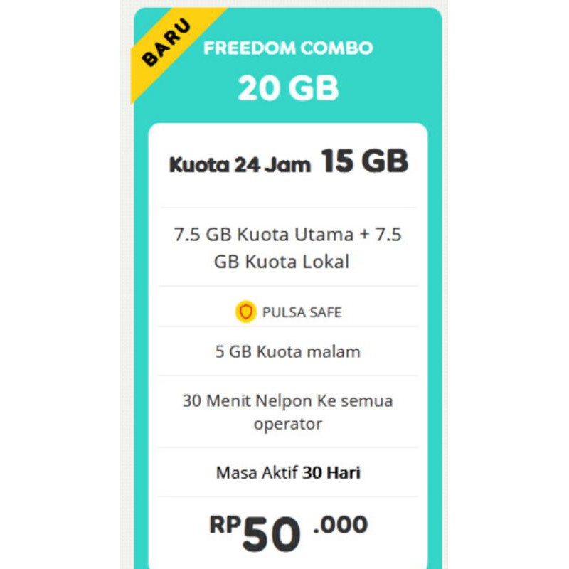 Paket Indosat Freedom Combo