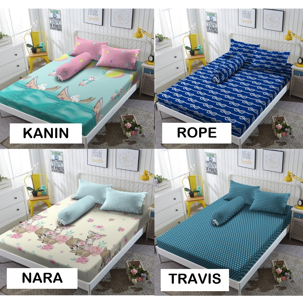 Kintakun Sprei D'luxe - 160 x 200 (Queen)