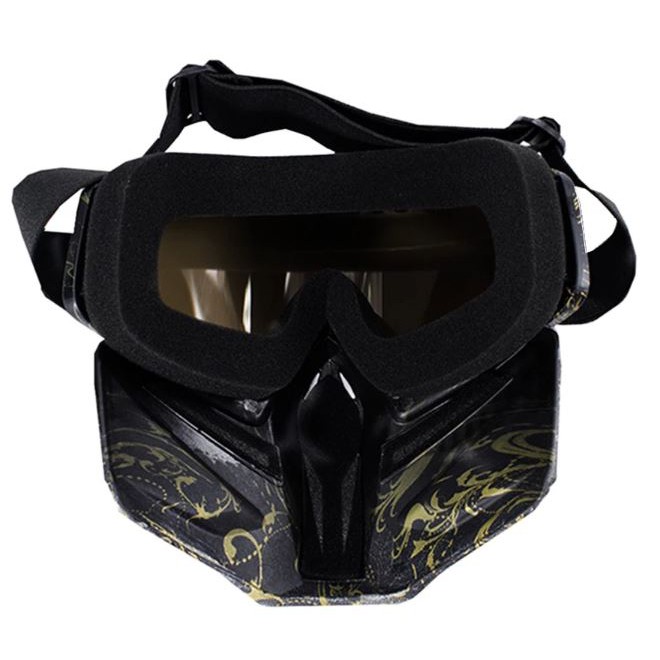 Kacamata Goggles Mask Motorcross Retro Anti Glare Windproof - DHL-2