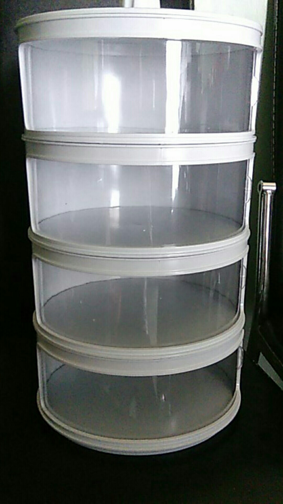 Penutup Makanan Hangat Anti Debu Tudung Saji Susun 4 Tingkat/food Storage Food Cover Tutup Sayur Jmt