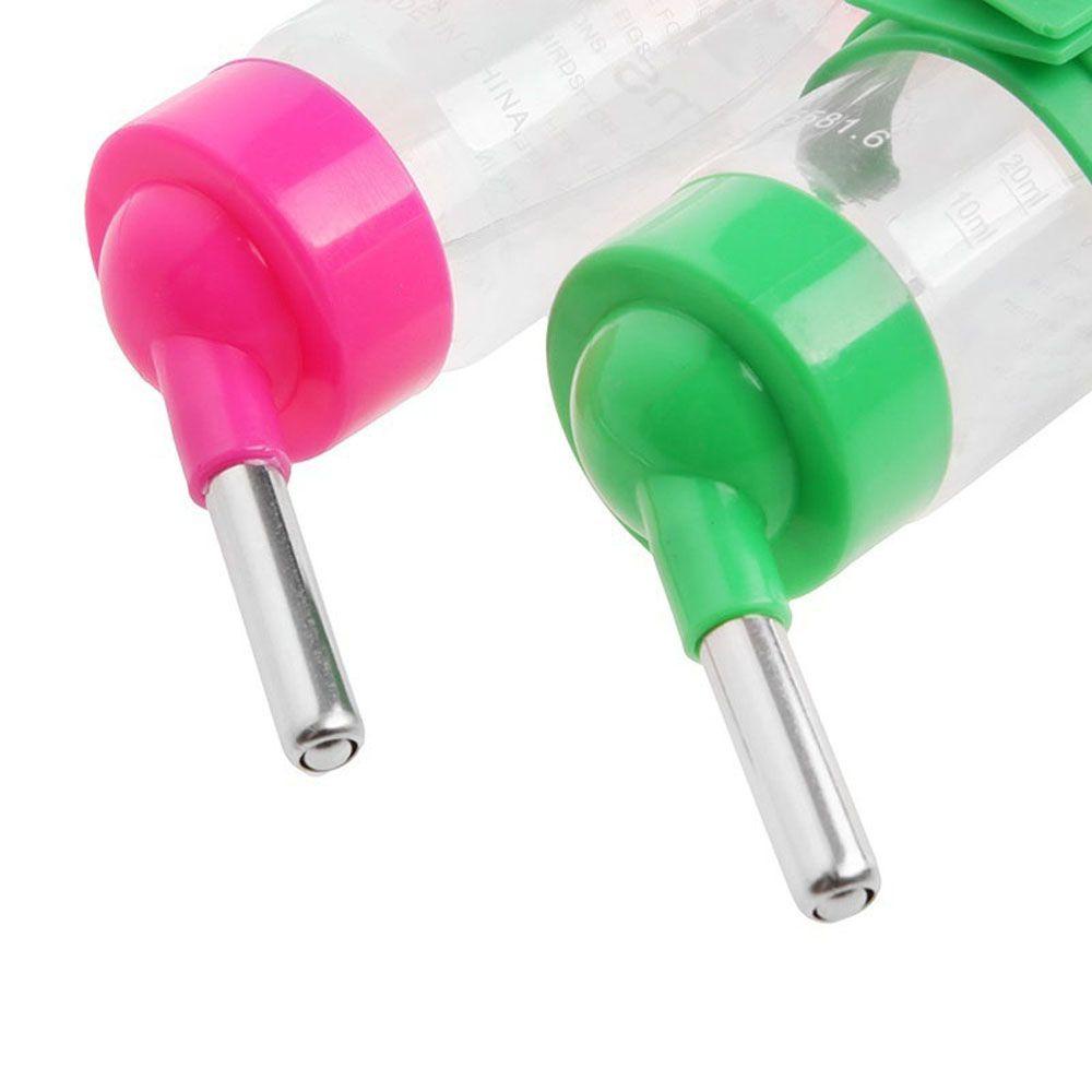 [Elegan] Tempat Minum Air Plastik 125ml Burung Anjing Kelinci Pet Auto