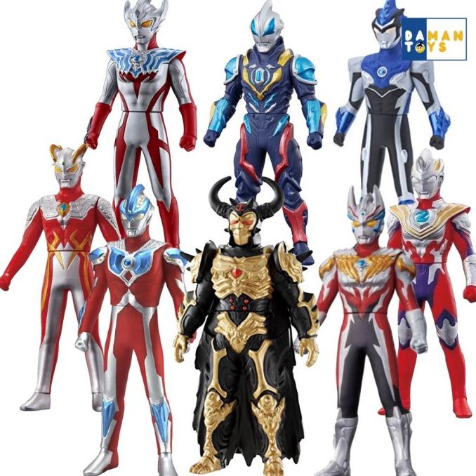 Figure Ultraman Z Zero Mainan Ultraman Geed Orb Rosso Ultramen Ribut
