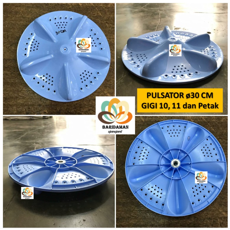 Pulsator mesin cuci diameter 30 cm 30cm Sanken Tosibha Daichi Daimatsu