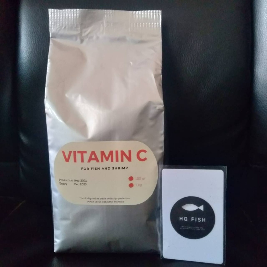 VITAMIN C 1 KG FOR FISH AND SHRIMP VITAMIN UNTUK IKAN DAN UDANG