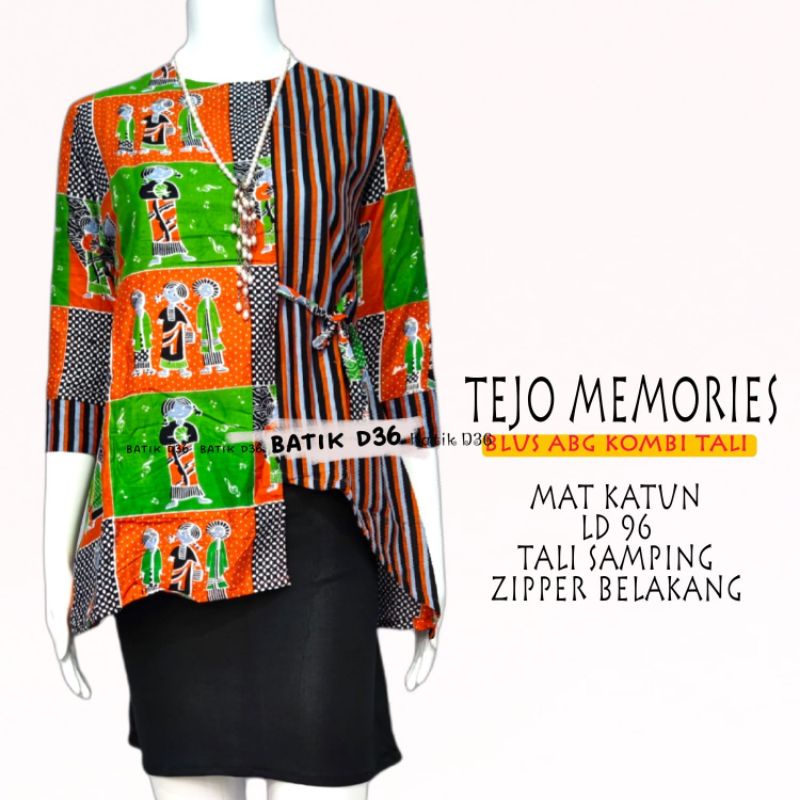 BLOUSE KOMBI | TEJO MEMORIES | ABG JUMBO | TALI SAMPING | KATUN SOLOAN