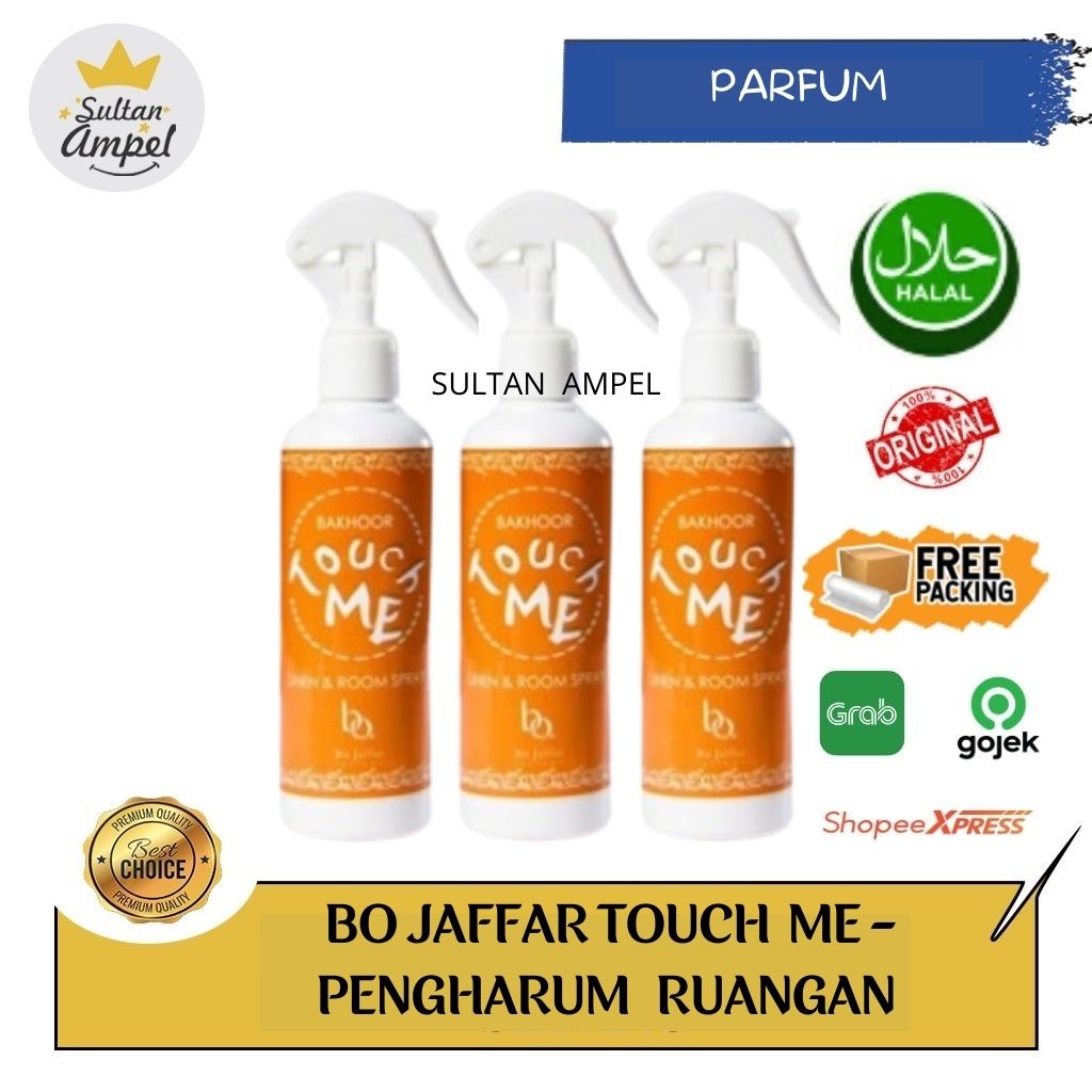 Bo Jaffar  TOCH ME Pengharum Ruangan Linen & Room Spray Arabian 250ml
