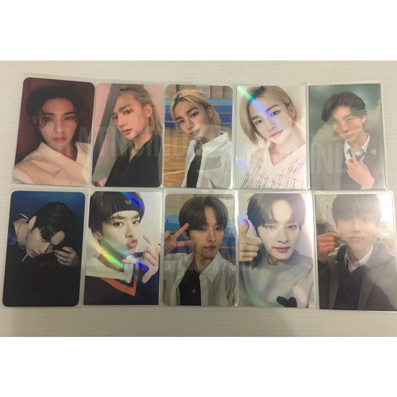 Photocard Benefit Lee Know Hyunjin Han Jisung Stray Kids pc skz subk pob vc wd limited apple music a