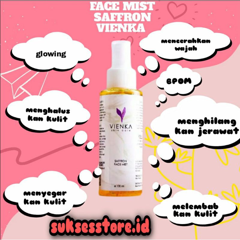 FACE MIST SAFFRON VIENKA SKINCARE