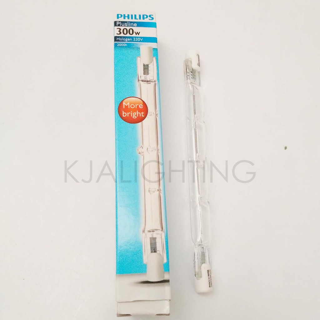 Bohlam Lampu Halogen Philips Plusline 300W Cahaya Kuning