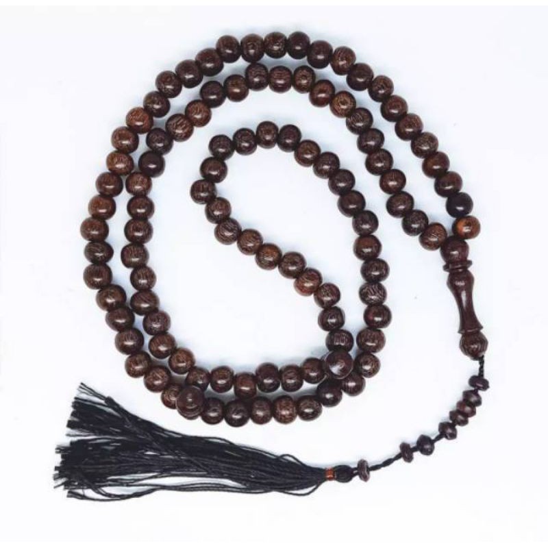 tasbih galih asem asli 7mm full galih tasbih galih asem asli tasbih kayu galih asem tasbih 99 CLW