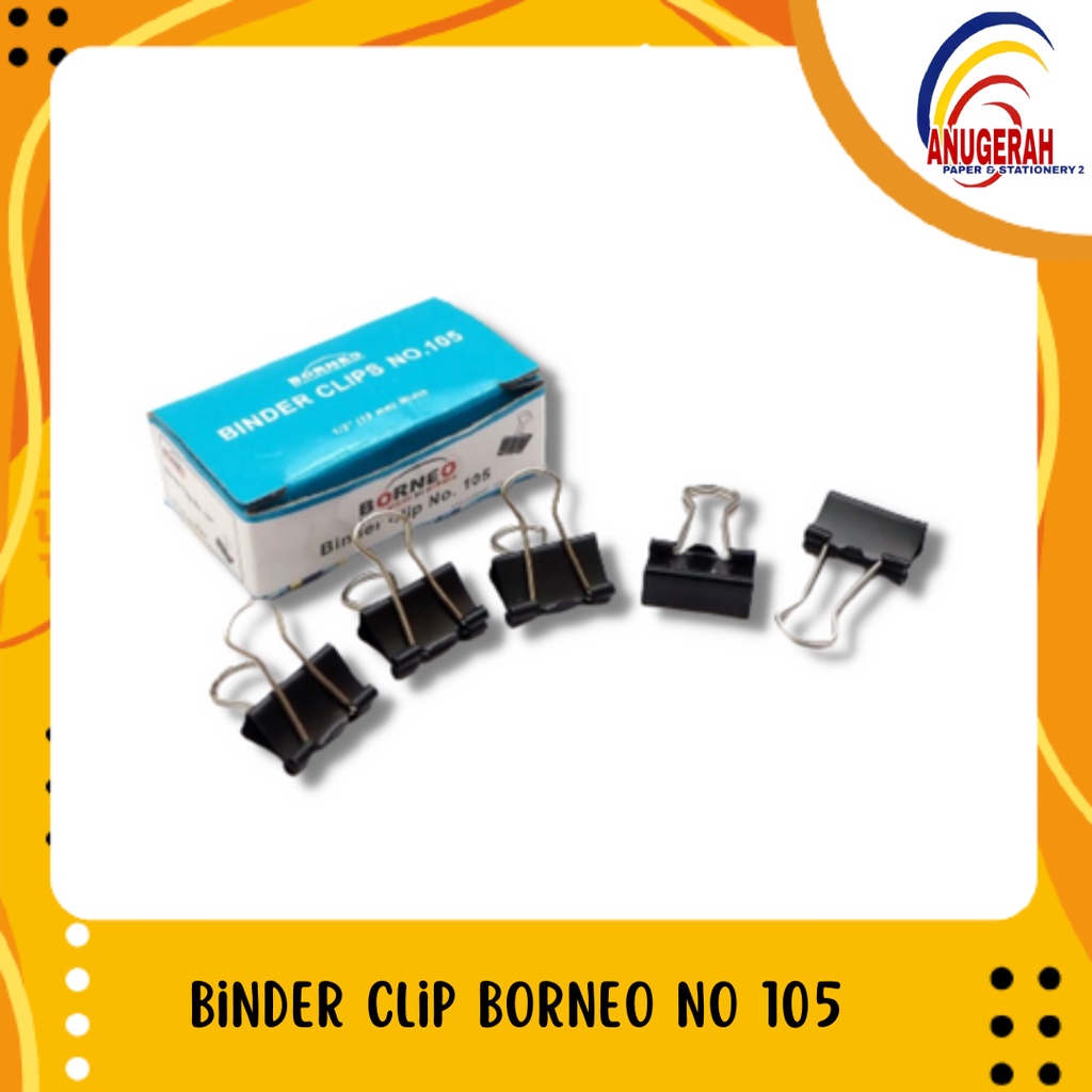

Binder Clip Borneo No 105 (PCS)
