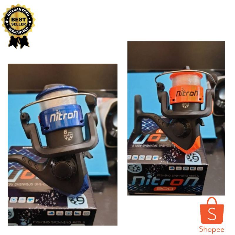 Reel Nitron || Kerekan Pancing Murah || Rill Nitron 200